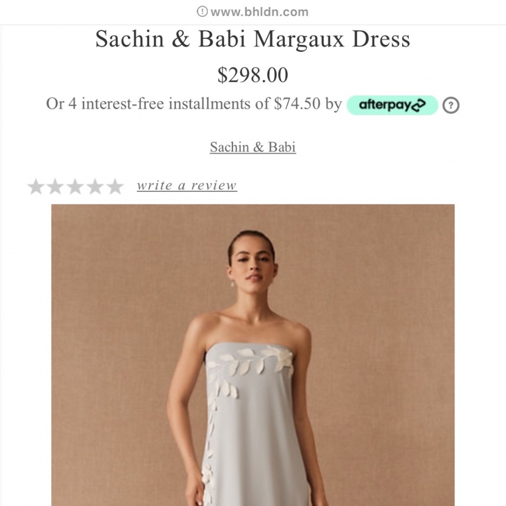 Sachin and Babi Margaux Dress